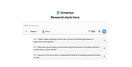 AI Search Engine for Research 