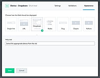 Device Dropdown