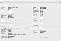 Contractpedia :  Contract screenshot