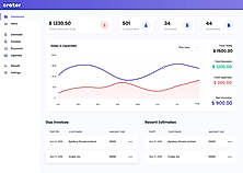 Crater : Dashboard screenshot