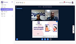 Videomeeting screenshot