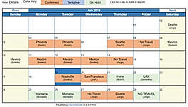 DayScheduler : View Mode