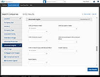 D B Hoovers Index Search