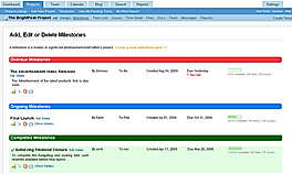 DeskAway screenshot: Deskaway Milestones