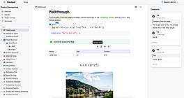 Walkthrough Page