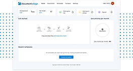 Electronic signatures are fast and easy with Document eSign