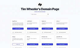 DomainPage screenshot