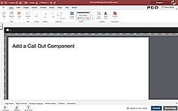 Add a Call Out Component