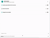 Drag and drop to-dos