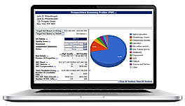 DonorSearch screenshot