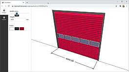 Gate Dimensions screenshot