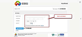 EBS Payment Gateway Screenshots