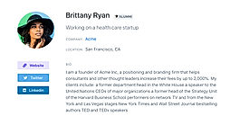 Member Profile Brittany