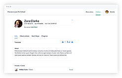 Create child profiles screenshot