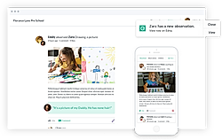 Parent communication screenshot