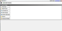 System Manager Screenshot