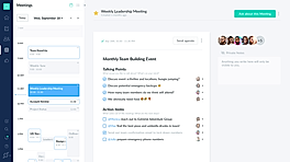 Fellow : Meetings screenshot