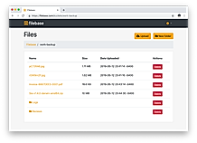 Filebase screenshot
