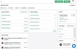 Accounting CRM screenshot