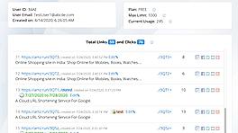 Simple dashboard with summary of stats