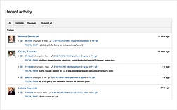 Activity streams