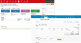 Invoice and Xeri screenshot