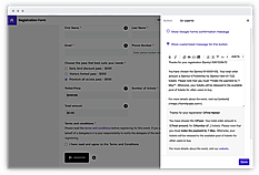 Thank You Message screenshot