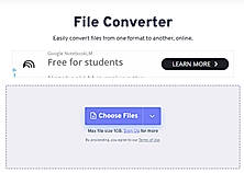 Easily convert files from one format to another