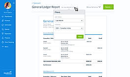General Ledger Filter