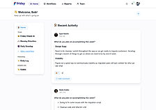 Friday : Recent Activity screenshot