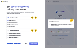 Set security features
