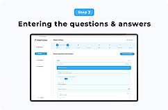 Entering Questions and Answers
