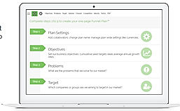 Step-by-Step guided planning Screenshots