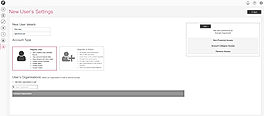 New Users Settings