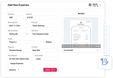 Add Expense screenshot