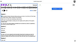 Interview transcription