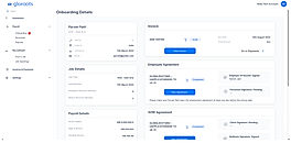 Onboarding Details screenshot
