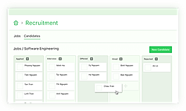 Grove HR : Recruitment screenshot