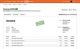 Invoicing and Payments