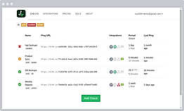 Healthchecks.io screenshot