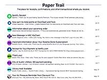 Paper Trail