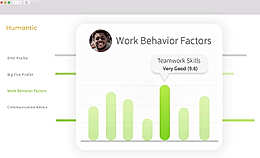 Humantic AI screenshot
