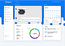 HuskyHR : Dashboard screenshot