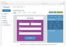 iContact Sign-Up Form