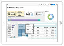 Adaptive user interface screenshot