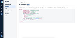 Install Insent widget