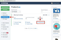 Created Product link