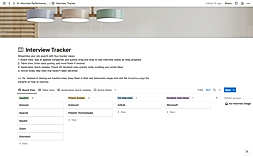 Interview Tracker