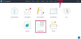 Settings page to access your Integrations
