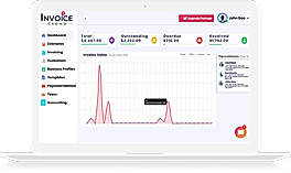 Invoice Crowd : Dashboard screenshot